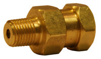 High Pressure Brass Swivels - 1/4 FPT x 1/4 MPT with Viton Oring Image Product Image