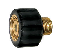 Twist Disconnect Coupler - 3/8 MPT - Brass/Plated Steel Image Product Image