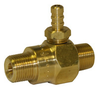 Downstream Acid Injector - Maxi-Flow - Non-Adjustable - 3-5 GPM Brass Image Product Image