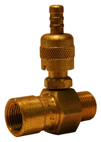 Downstream Acid Injector - Long Body - Adjustable - 5-8 GPM - 3/8 MPT x 3/8 FPT Image Product Image