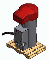 Ultra Turbonator - 2 Motor or 3 Motor Vacuum - Vault Ready - ADA Height Image Product Image