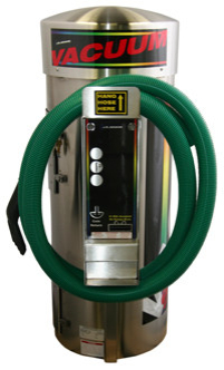 Super Vac - 2 Motor - Small Stainless Steel Dome Image Product Image