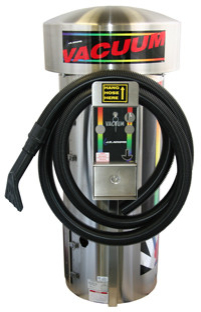 Super Vac - 3 Motor - Screw Lock & Medeco Cam Lock - Large Stainless Steel Dome Image Product Image