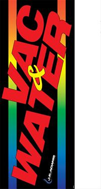 Vac & Water Canister Decal Image Product Image