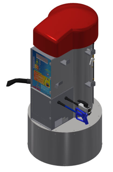 Vacuum Pedestal Stand Only (No Vault) - 36 Image Product Image