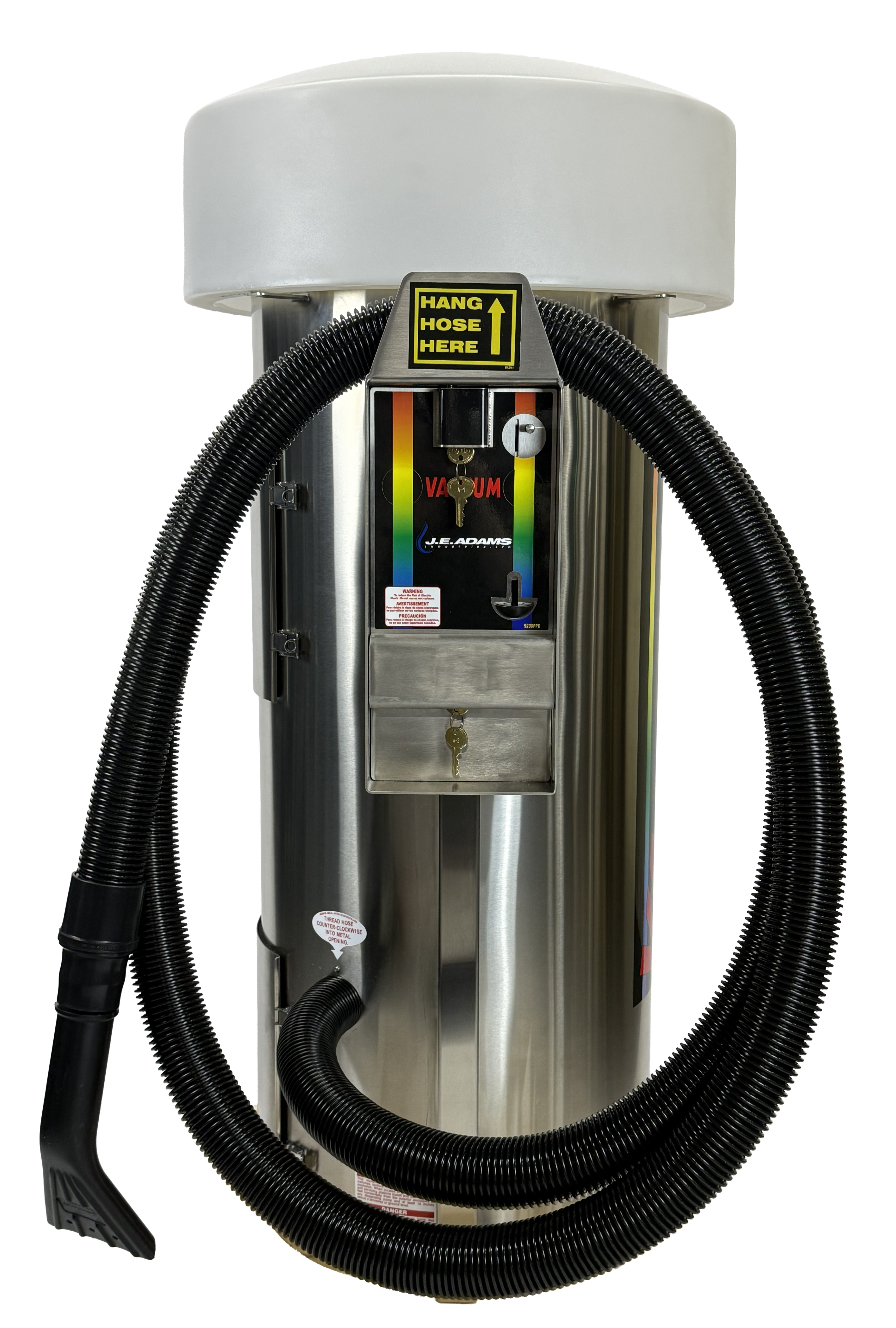Super Vac - 2 Motor - White Lighted Dome Product Image